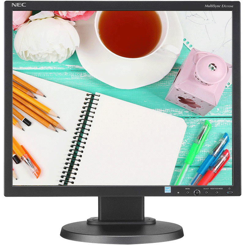 NEC EA 193mi 19 inch square screen IPS panel Financial Cartography Design Office specialized LCD display