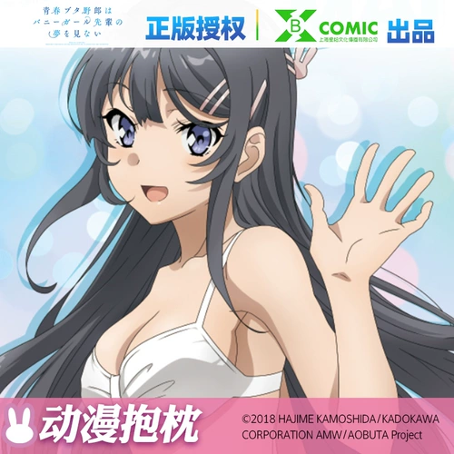 [Pre -sale] Bilibili Singbai Youth Pig Head не мечтает о школьной школьной подушке для кролика