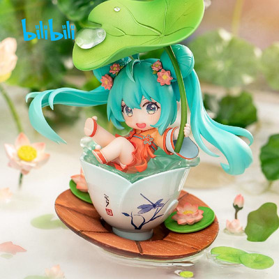 taobao agent Bilibili Bilibili 2023 Spot Vocaloid Hatsune Miku Future Lotus Playing Q Version Special Code