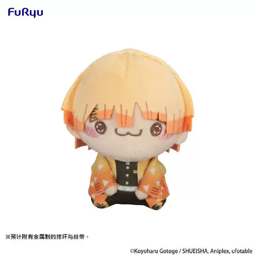 Bilibili 2025 новые товары на складе FURYU Demon Slayer MOCHIPICO Cat Mouth плюшевая кукла