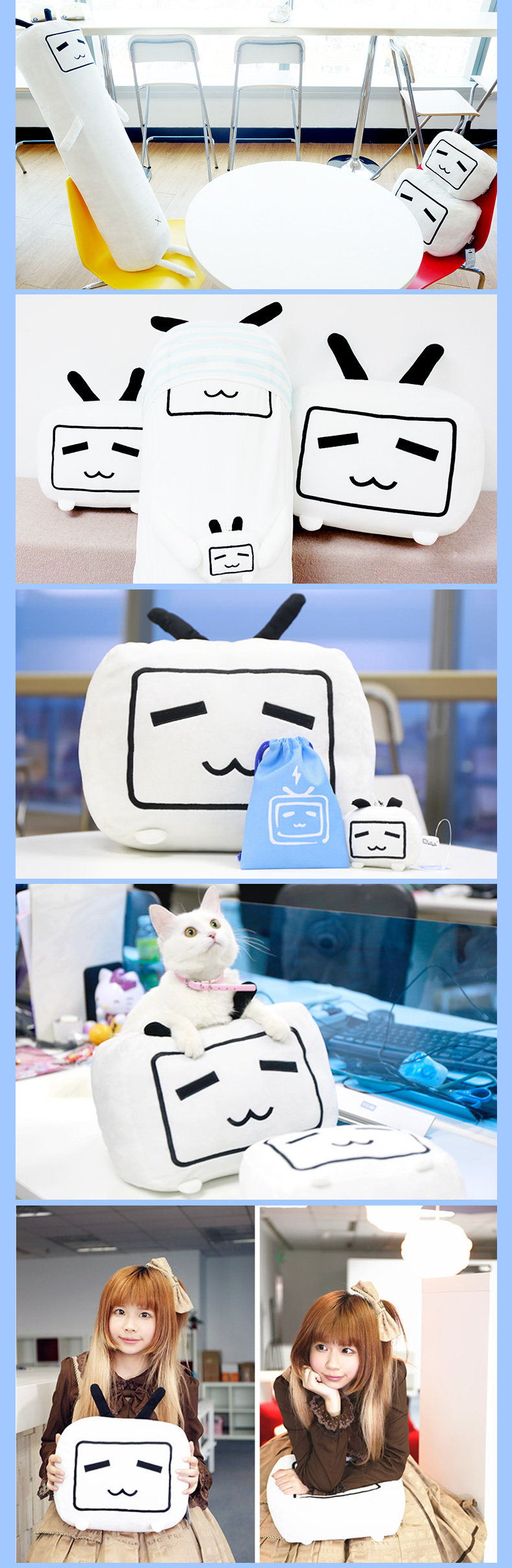 Coussin Manga BILIBILI - Ref 2690688 Image 6