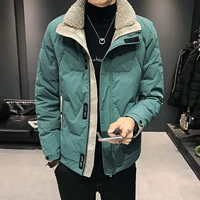 Короткий пуховик, трендовая удерживающая тепло легкая и тонкая куртка, 2020 года, в корейском стиле