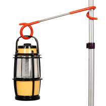 Add rough outdoor camping multi-function car lamp hook metal tent lamp hanging double-head pig tail S-type hook frame