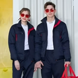 Утепленный износостойкий комплект для работы, удерживающая тепло флисовая куртка