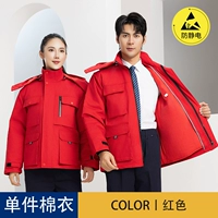 Антистатическая съемная красная цепочка с молнией