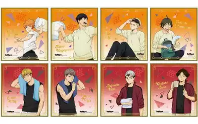 现货 全新日版 排球少年 色纸 日向 影山 月岛 宫侑 宫治