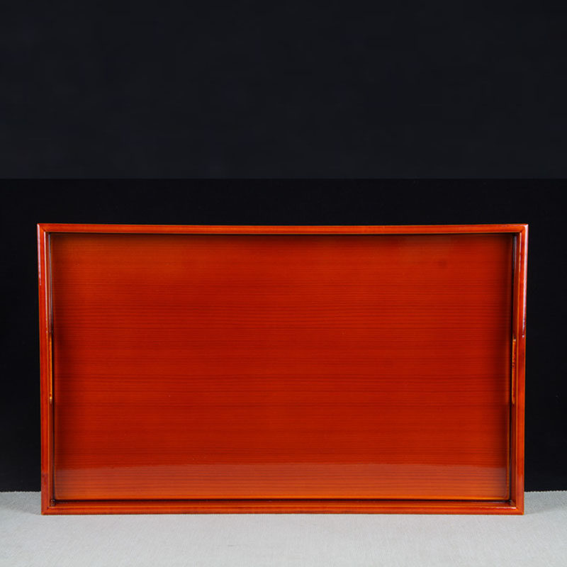 Z Japanese Wheel Paint Paint Paint rectangular tea dish tea dish tea ceremony tea ceremony antique