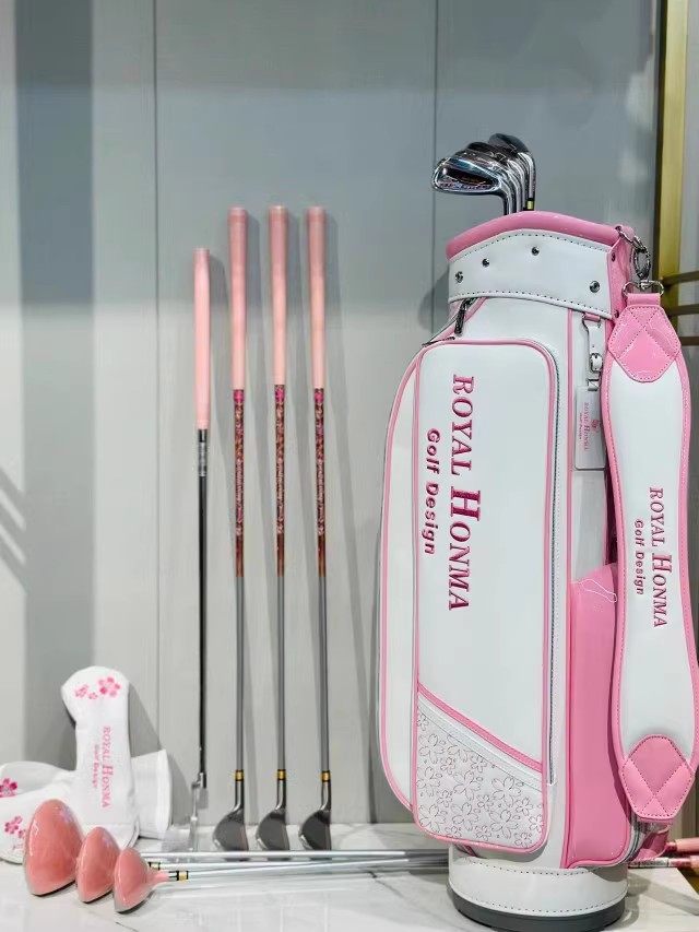 ไม้กอล์ฟ Royal Honma รุ่นใหม่ 26 แบบ ชุดผู้ชาย Honma Pharaoh และชุดผู้หญิงสำหรับมือซ้าย Huaxianzi