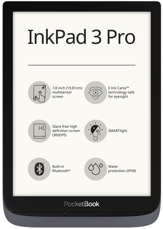PocketBook eBook e-Reader Mobile reading device Inkpad 3 pro