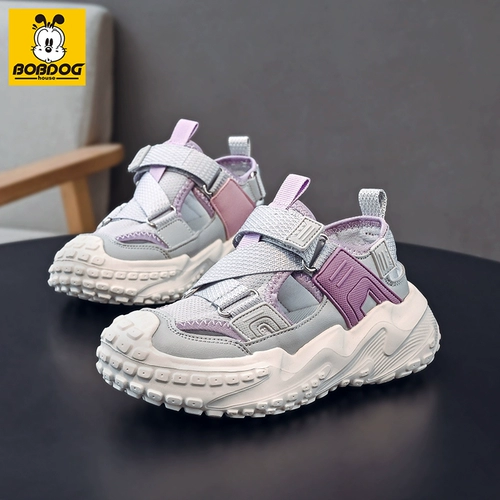 Летние детские спортивные сандалии, сумка для обуви, обувь, подходит для подростков, мягкая подошва