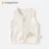 Áo gi lê trẻ em mùa xuân và mùa thu mỏng không tay nam và nữ áo bé gái cotton bên ngoài mặc vest vest vest