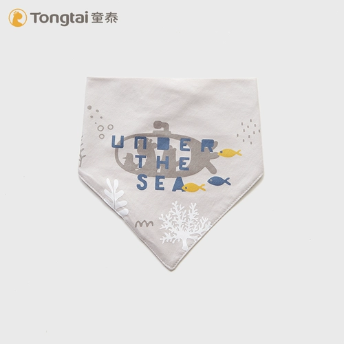 童泰 Детский слюнявчик, шарф для новорожденных, хлопковый летний нагрудник для девочек