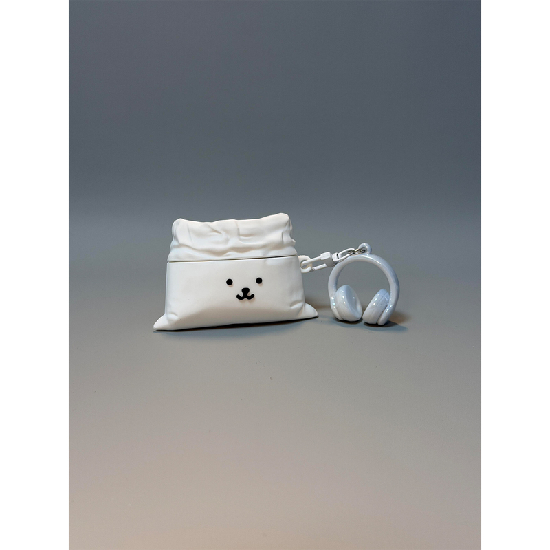 Cartoon Cute Cloth Bag Self-Deprecating Bear Trash Bag Suitable for AirPods 4Th Generation Earphone Case Apple AirPods Pro 3Rd Generation Bluetooth 1/2/3 Generation Soft Silicone Pro 2Nd Generation Anti-Drop Case Pro 3Rd Generation Female Cartoon Cute Cloth Bag Self-Deprecating Bear Trash Bag Suitable for AirPods 4Th Generation Earphone Case Apple AirPods Pro 3Rd Generation Bluetooth 1/2/3 Generation Soft Silicone Pro 2Nd Generation Anti-Drop Case Pro 3Rd Generation Female