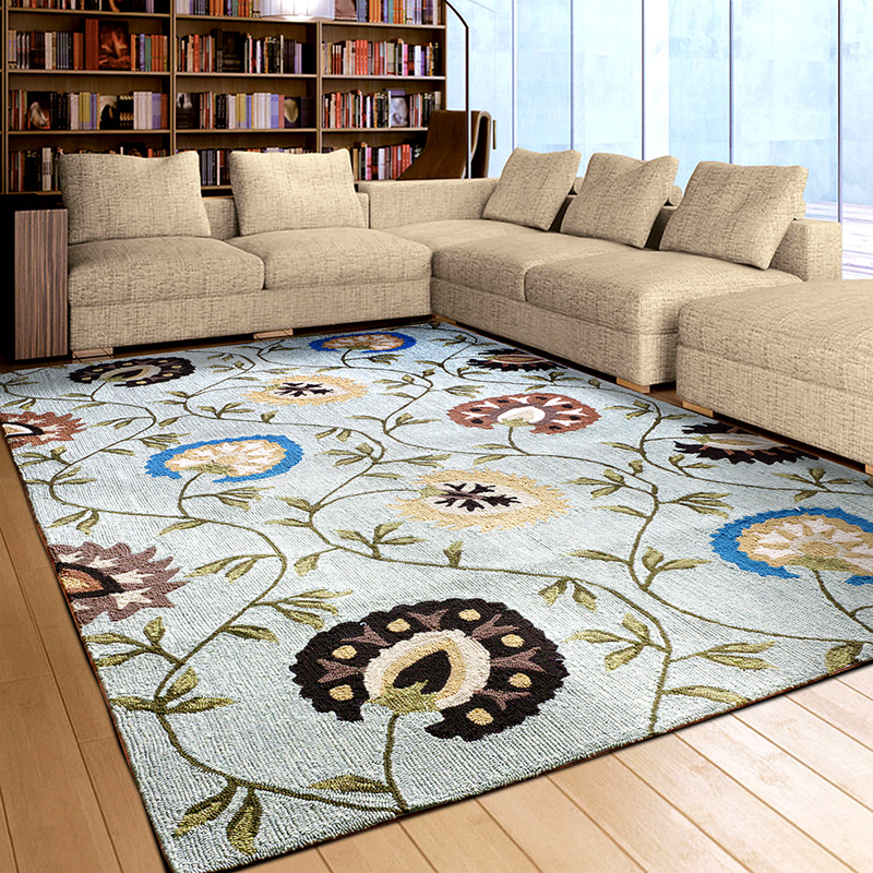 Broken code) special price pick up leak carpet living room light luxury simple sofa coffee table blanket bedroom bed front Nordic home