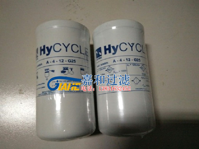 A-4-12-G25 pipeline hydraulic oil filter Fuzhuo filter