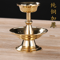 Tibetan Buddhism pure Bronze protective glass Home Miatron Water supply bowls Nepalese craftsmanship for wine glasses for the sake of the Buddha