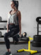 Doniuz Split-Leg Squat Training Rack Squat Assist Device Single-Leg Squat Machine Bulgarian Squat Trainer