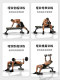 Doniuz Dumbbell Bench, Bench Press Bench, Foldable Flat Bench, Home Fitness Chair, Men's Fitness Equipment, Barbell Hip Thrust Bench