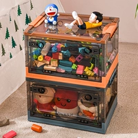 Детская игрушка, ящик для хранения, одежда, складная прозрачная коробка для хранения