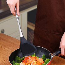 304 stainless steel silicone spatula does not hurt the pot non-stick pan high temperature steak spatula saucer cooking shovel kitchen utensils