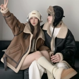 Бархатный демисезонный пуховик, бархатная куртка для влюбленных, парная одежда, в американском стиле