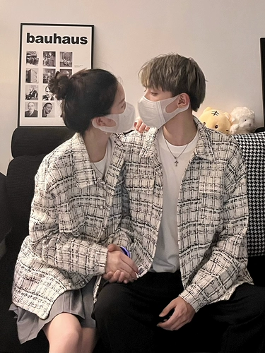 Tide, осенняя куртка для отдыха для влюбленных, в стиле Шанель, стиль, оверсайз