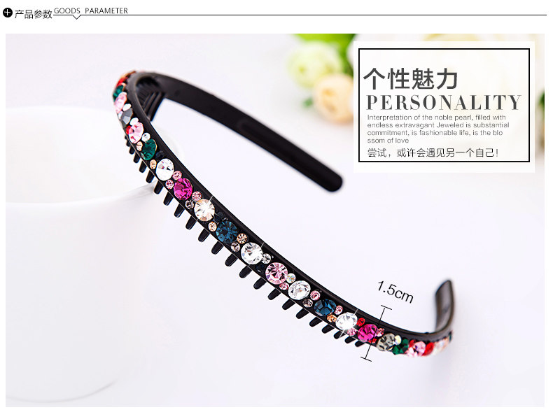 Accessoire coiffure en Diamant Crystal - Ref 1199478 Image 14