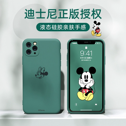 Дисней, apple, iPhone 11, чехол для телефона, силиконовая камера видеонаблюдения, защитный iPhone11 Pro подходит для мужчин и женщин, 11promax, iphone, популярно в интернете, для влюбленных