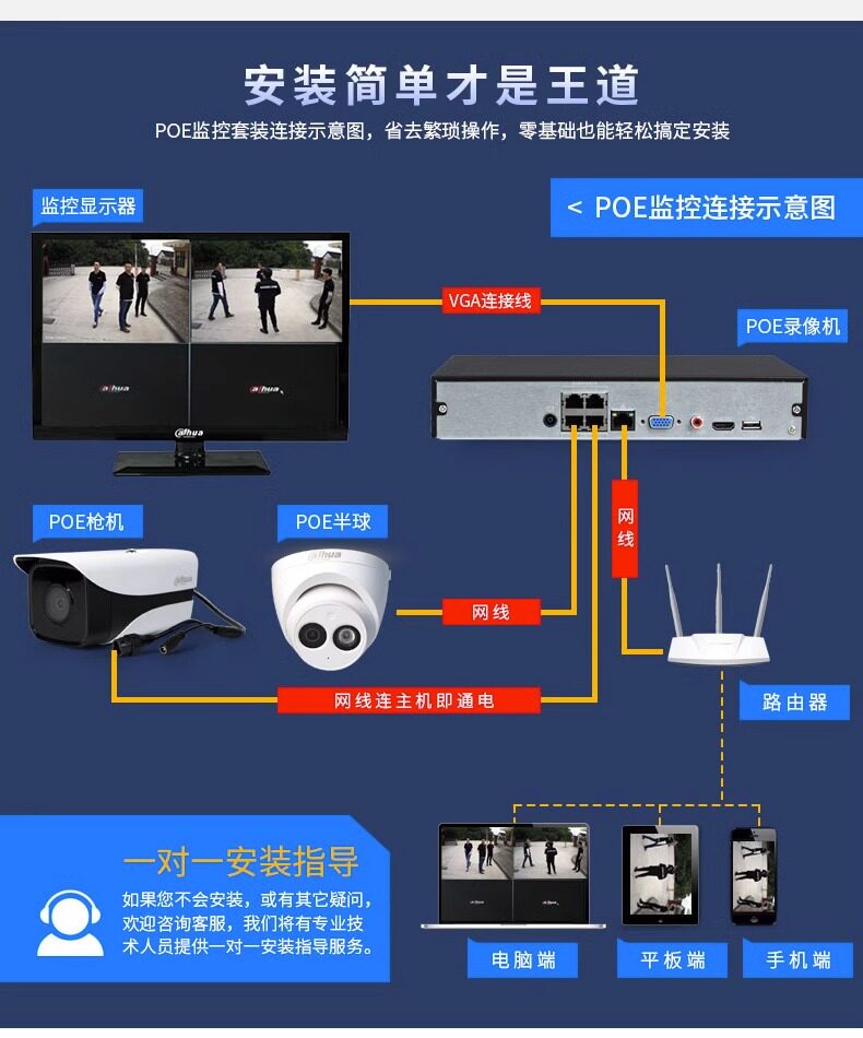 Инфракрасная камера 大华400w高清poe星光h.265网络室外防水枪机dh-ipc-hfw2433m-a-i1 Dahua