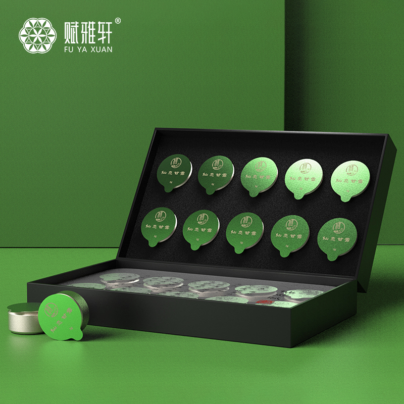 Mormon manna 2022 new tea Montop manna early spring Termini-top green tea Montop Mountain tea gift box small canned