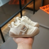 Утепленные детские туфли для мальчиков, детская спортивная обувь, кроссовки для раннего возраста, мягкая подошва