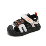 Детские летние сандалии для мальчиков, нескользящая детская пляжная обувь, сумка для обуви, 2021 года, мягкая подошва