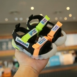 Детские сандалии, детская нескользящая летняя обувь для раннего возраста, мягкая подошва, 1-2 лет