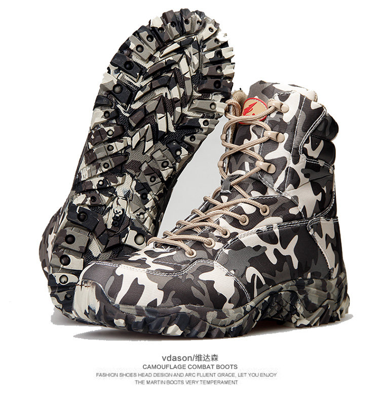 Boots militaires pour homme VDASON - respirant - Ref 1402577 Image 31