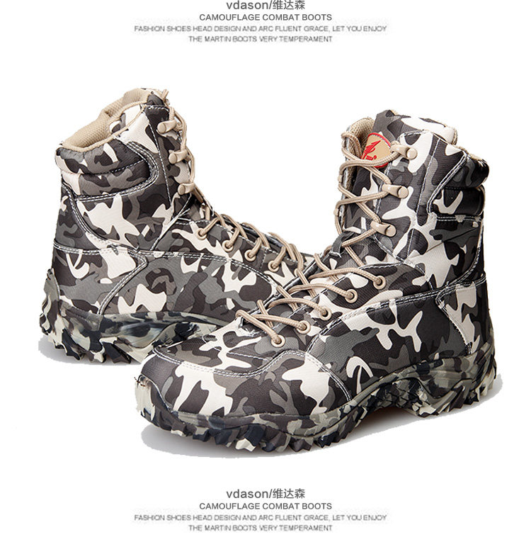 Boots militaires pour homme VDASON - respirant - Ref 1402577 Image 30