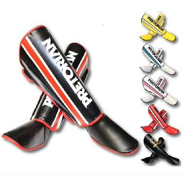 Brazilian PRETORIAN boxing leg guard calf muay thai conjoined instep guard sanda training adult protective gear