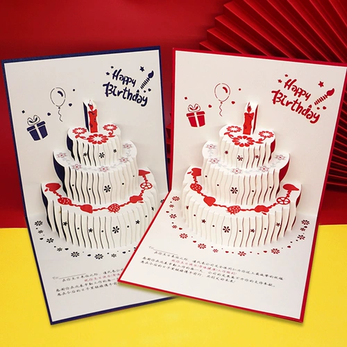 Трехмерная открытка, музыкальные карточки, изысканный стиль, делается под заказ, подарок на день рождения