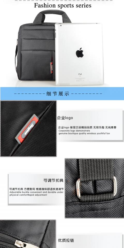 Túi xách nam kinh doanh công suất lớn vali vải Oxford túi xách tay nam túi xách vai tập tin gói ví charles & keith
