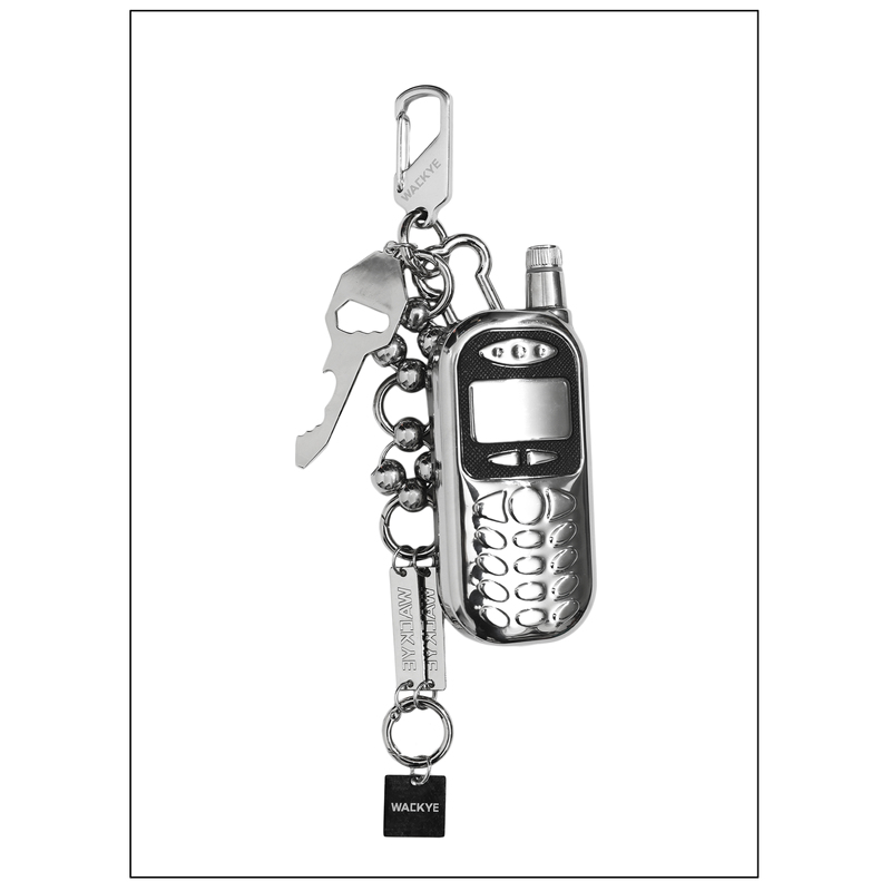 Wackye Official Genuine Product Niche Design Phone Chain Bag Pendant Keychain Pants Accessory