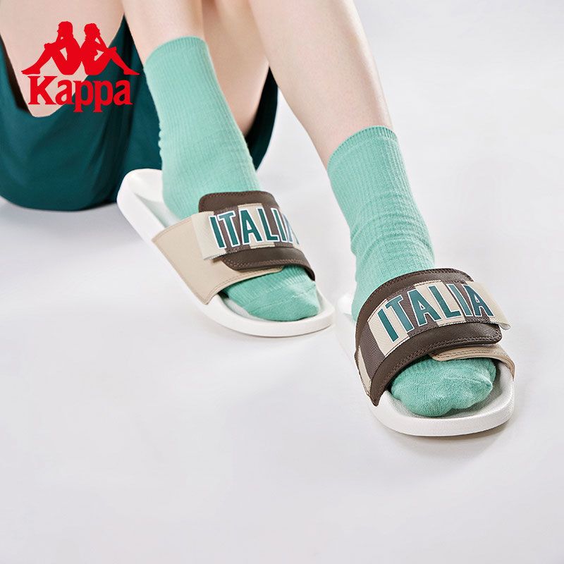 Kappa Retro Sports Slippers for Couples, Men and Women, Beach Slippers, Sandals K0Dx5Lt10F Kappa Retro Sports Slippers for Couples, Men and Women, Beach Slippers, Sandals K0Dx5Lt10F