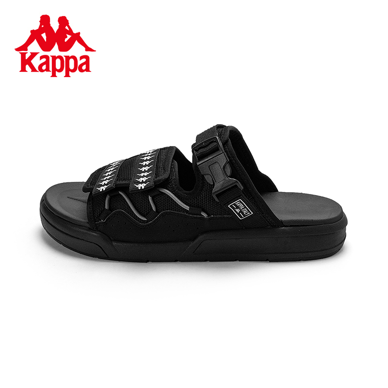 Kappa Kappa String-Strap Sandals New Men's Summer Outdoor Velcro Sandals Beach Slippers K0C35Ll18