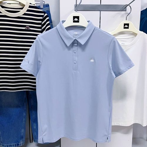 Kappa Back-To-Back Sports Polo Shirt Women's Casual Short-Sleeved Lapel Half-Sleeved Shirt K0F42Pd01A Kappa Back-To-Back Sports Polo Shirt Women's Casual Short-Sleeved Lapel Half-Sleeved Shirt K0F42Pd01A