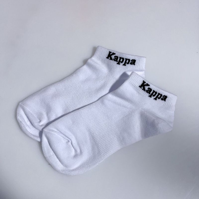 Kappa Men's and Women's Back-To-Back Short Socks New Casual Sports Short Running Socks K0Fz8Wd30Z