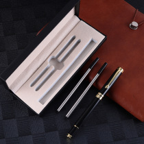 Single fountain pen ball pen signature pen box paper packaging box gift box boutique stationery box custom advertising LOGO