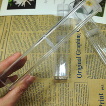 Bead Pen Packaging Box Rectangular Transparent Crystal Plastic Pen Box Metal Gift Pen Packaging Box Spot Supply