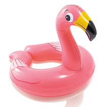 Flarebird Children Inflatable Swimming Circle Small Yellow Duck Web Red Swimming Pool Floating Circle Infant Armbands 2-5-8 Years Old