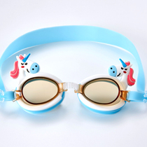 Unicorn Firebird Cute Waterproof Anti-Fog Children Swimming Goggles Swimming Glasses Upscale Cartoon Mirror Strap Adjustable