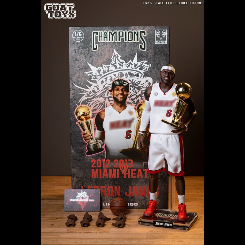 G.T. Goat Toys 1/6 James James' 2013 Heat Championship Set in Stock