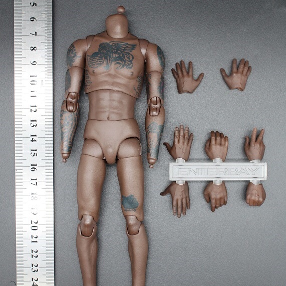 Enterbay Eb 1/9 Lebron James Lakers Tattoo Body Model in Stock Enterbay Eb 1/9 Lebron James Lakers Tattoo Body Model in Stock