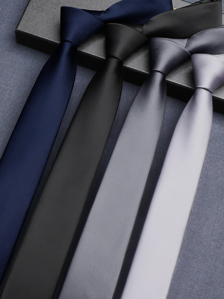 Black Tie-Free Men's High-End Business Zipper Gray Korean Slim-Fit Formal Hand-Tied Wedding Lazy Groom Suit